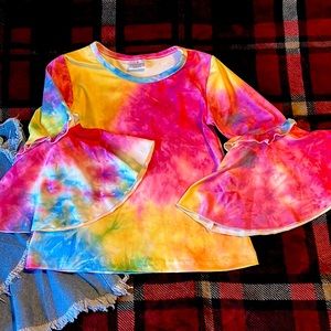 Hippie toddler girl outfit! Boutique New Without Tags.